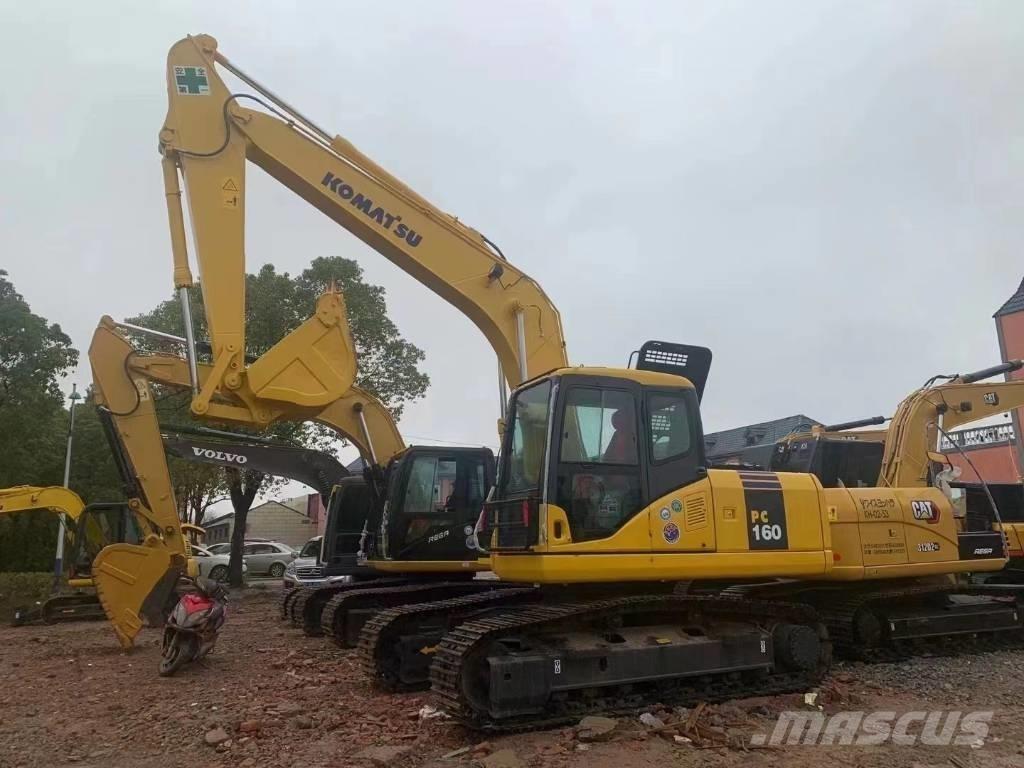Komatsu pc160 حفارات زحافة
