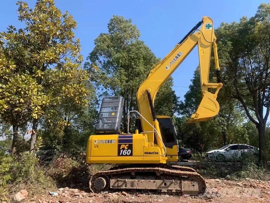 Komatsu pc160 حفارات زحافة