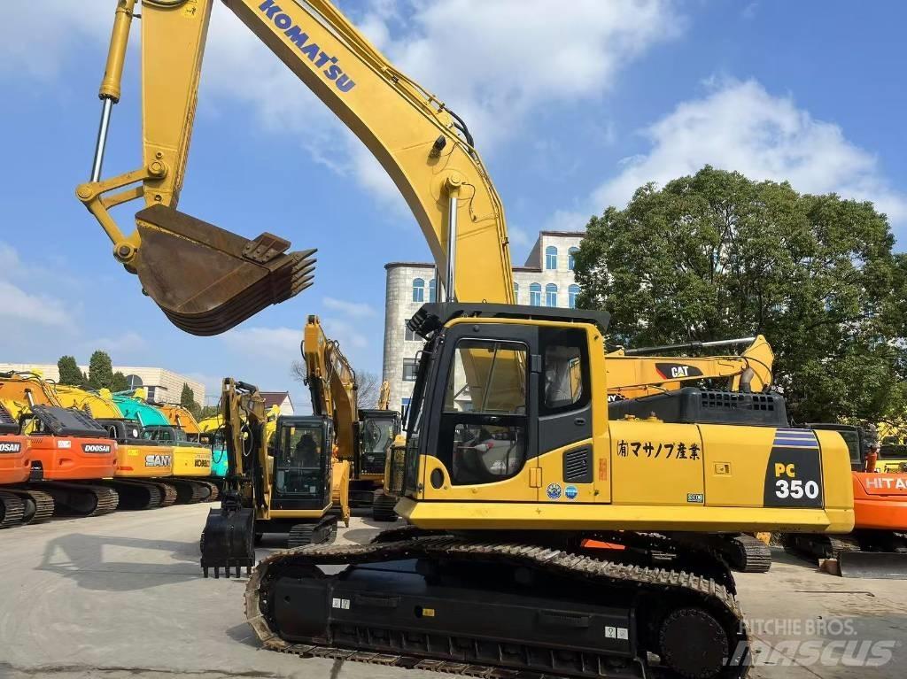 Komatsu PC 350-8 حفارات زحافة