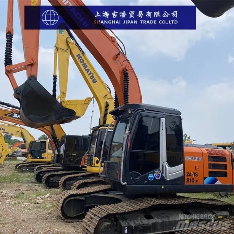 Hitachi ZX 210 حفارات زحافة