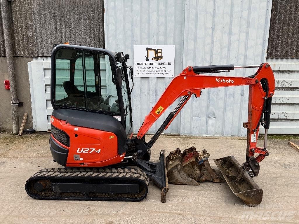 Kubota U 27 حفارات صغيرة أقل من 7 طن (حفارات صغيرة)