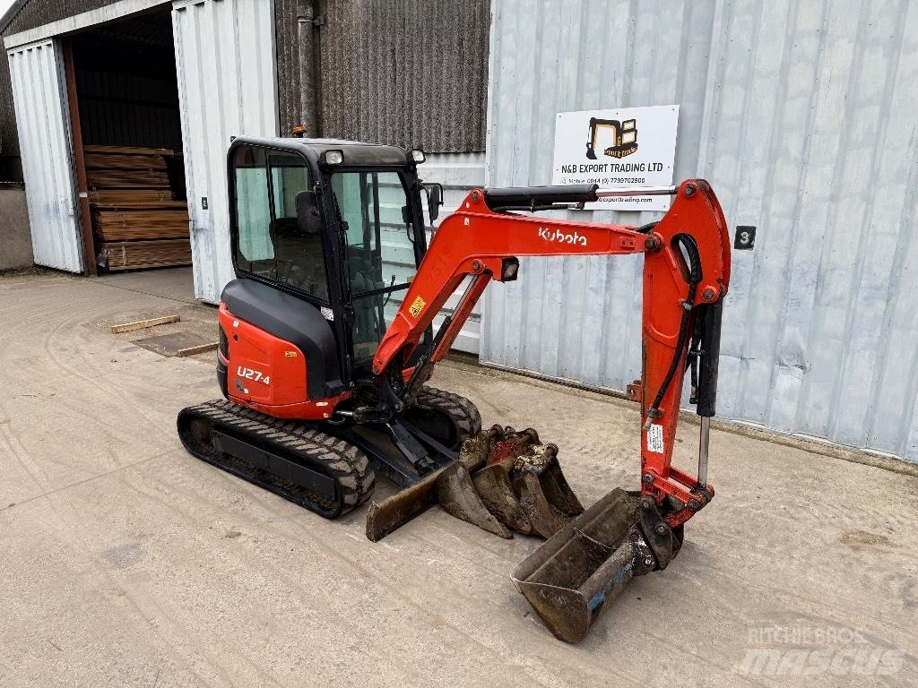 Kubota U 27 حفارات صغيرة أقل من 7 طن (حفارات صغيرة)