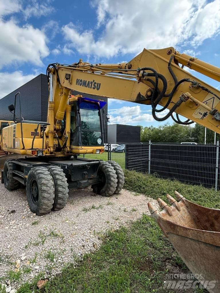 Komatsu PW 170 ES-6K حفارات بعجل