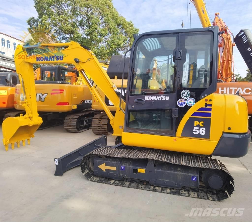 Komatsu PC 56-7 حفارات زحافة