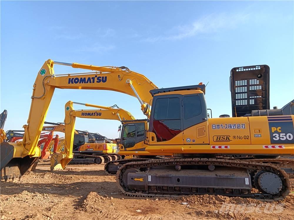 Komatsu PC350-7 حفارات زحافة