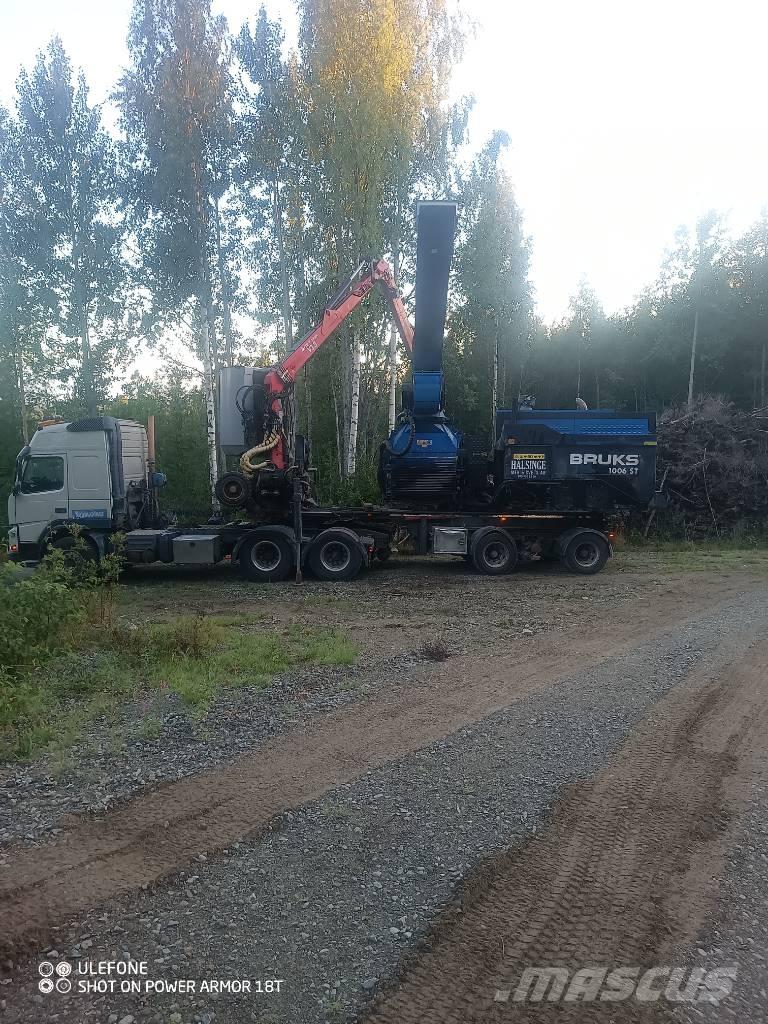 Bruks 1006 ST ماكينات تقطيع أخشاب الحراجة