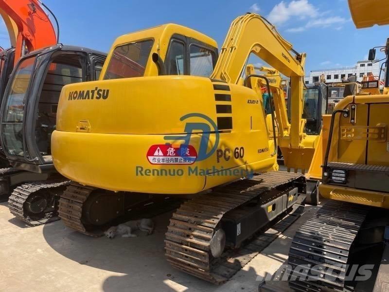 Komatsu PC 60 حفارات صغيرة أقل من 7 طن (حفارات صغيرة)