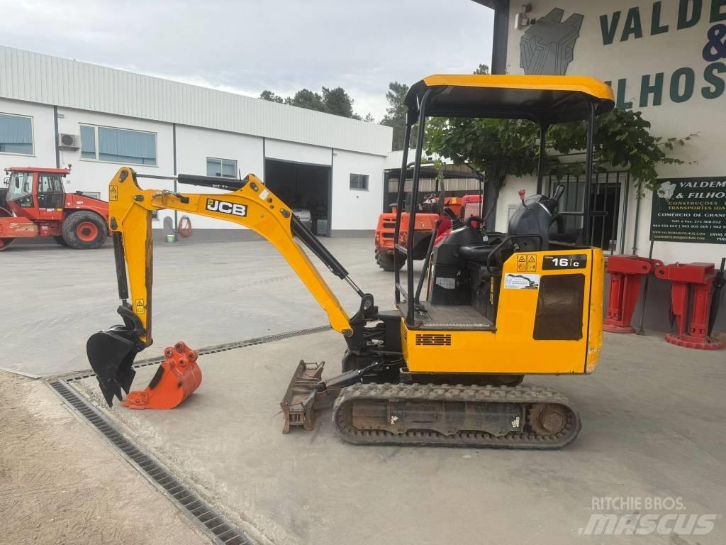 JCB 16 C-1, 904h حفارات صغيرة أقل من 7 طن (حفارات صغيرة)