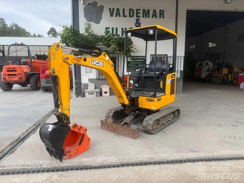 JCB 16 C-1, 904h حفارات صغيرة أقل من 7 طن (حفارات صغيرة)