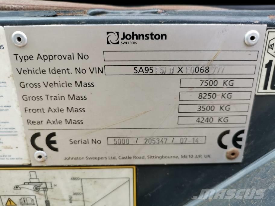 Johnston CX 400 كناسات