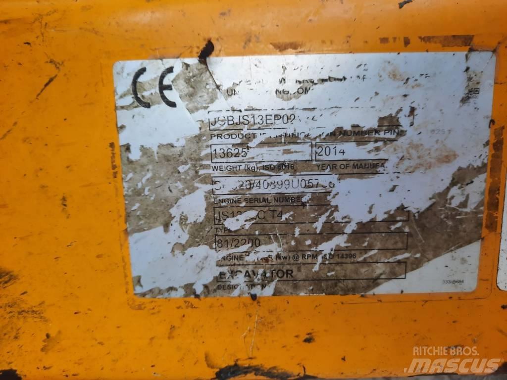 JCB JS 130 LC حفارات زحافة