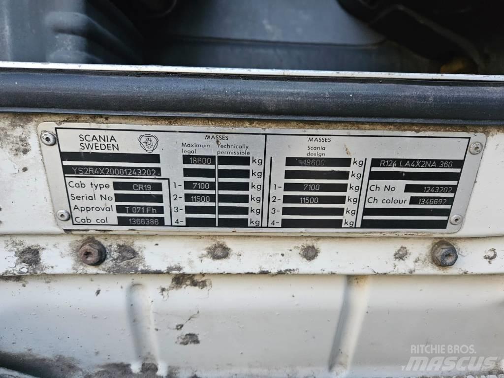 Scania 124 L 360 وحدات الجر