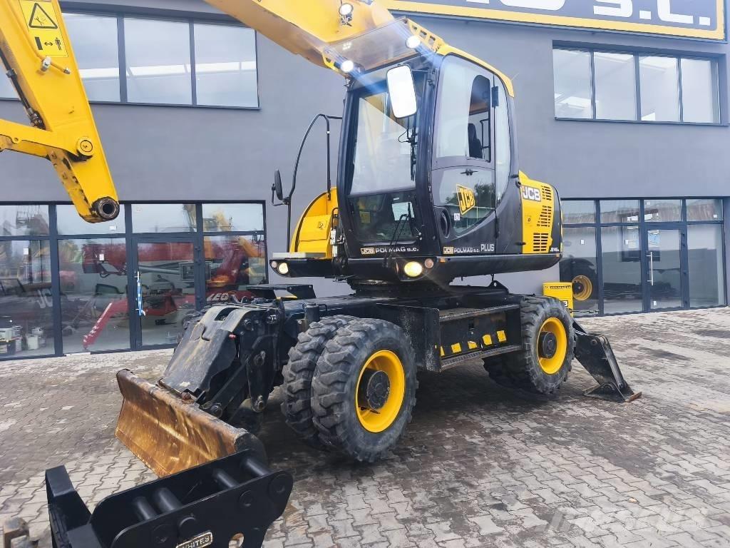 JCB JS 145 W حفارات بعجل