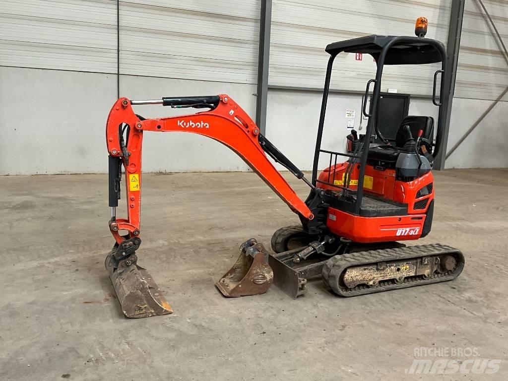 Kubota U 17-3 A حفارات صغيرة أقل من 7 طن (حفارات صغيرة)