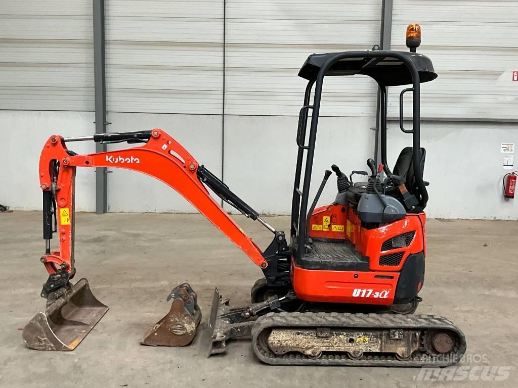 Kubota U 17-3 A حفارات صغيرة أقل من 7 طن (حفارات صغيرة)