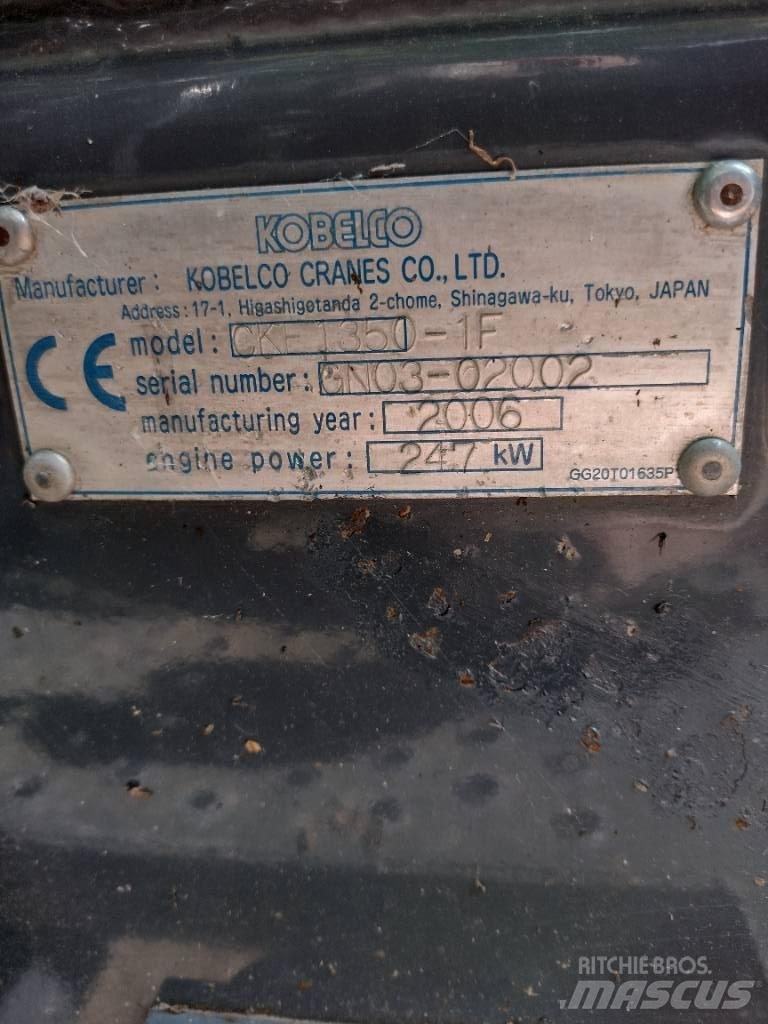 Kobelco cke1350-1F رافعات مجنزرة
