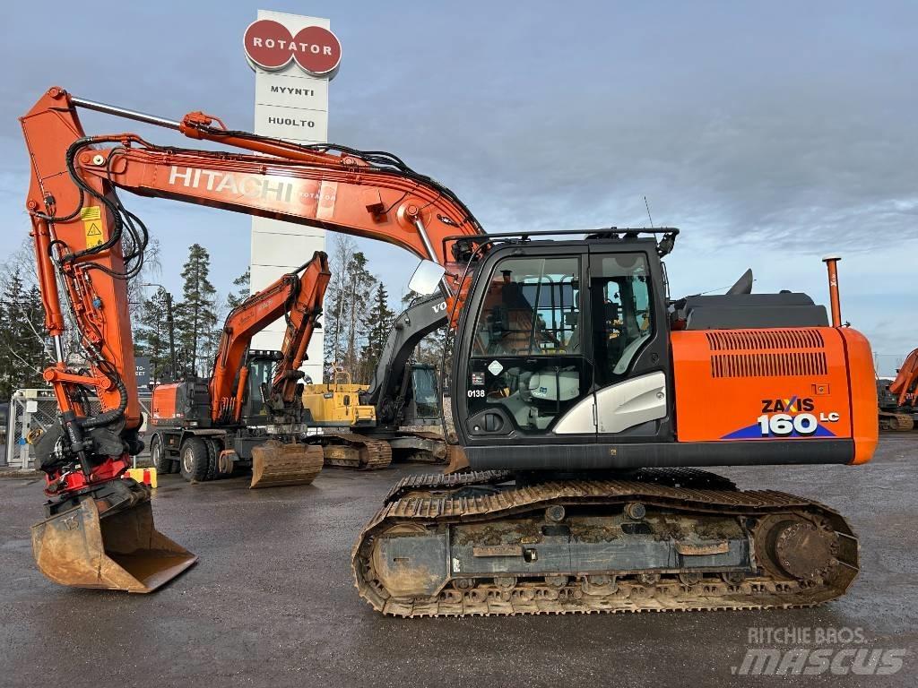 Hitachi ZX 160 LC-6 حفارات زحافة