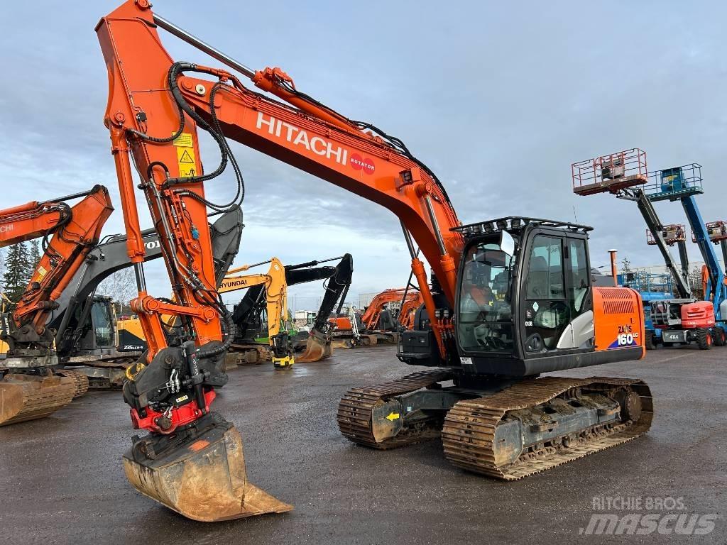 Hitachi ZX 160 LC-6 حفارات زحافة