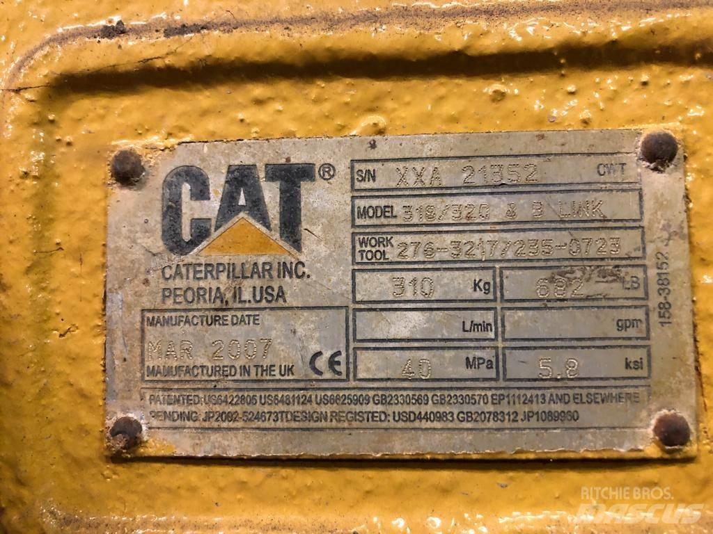 CAT 318 quick Hitch مكونات أخرى