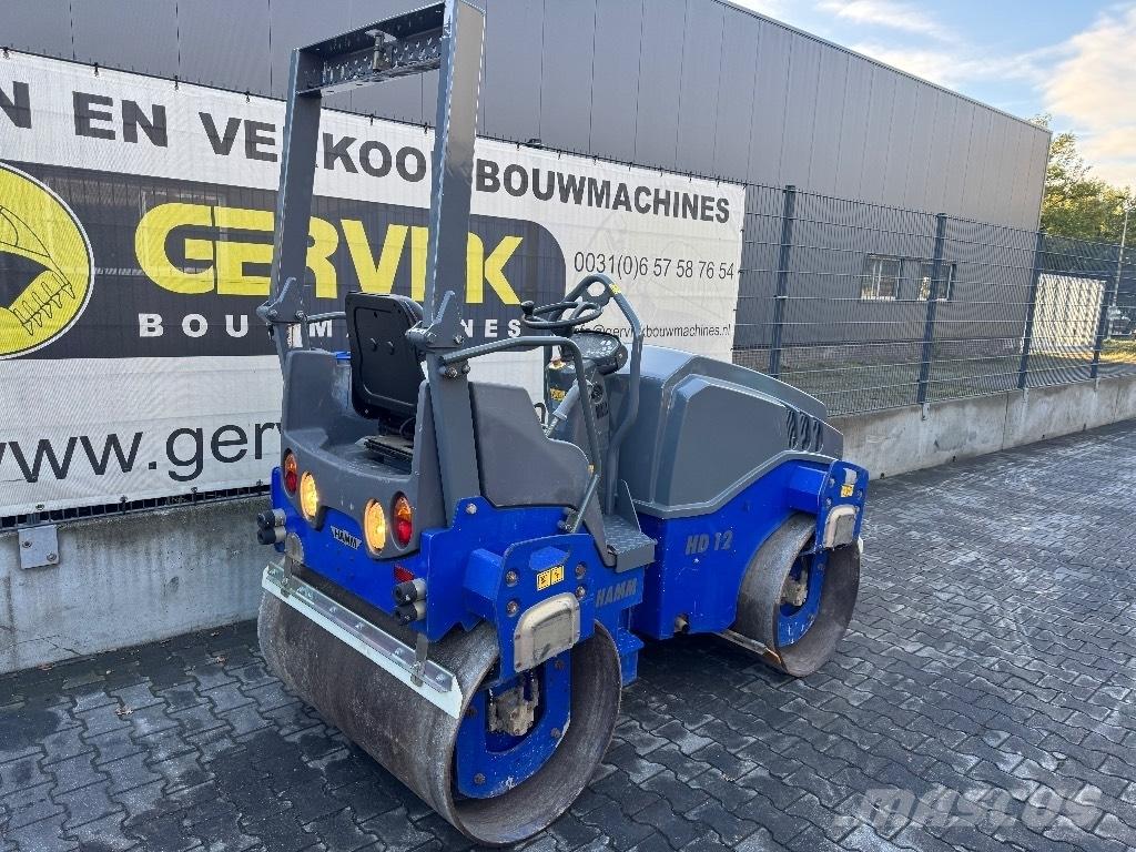 Hamm HD 12 VV مداحل ثنائية الاسطوانة