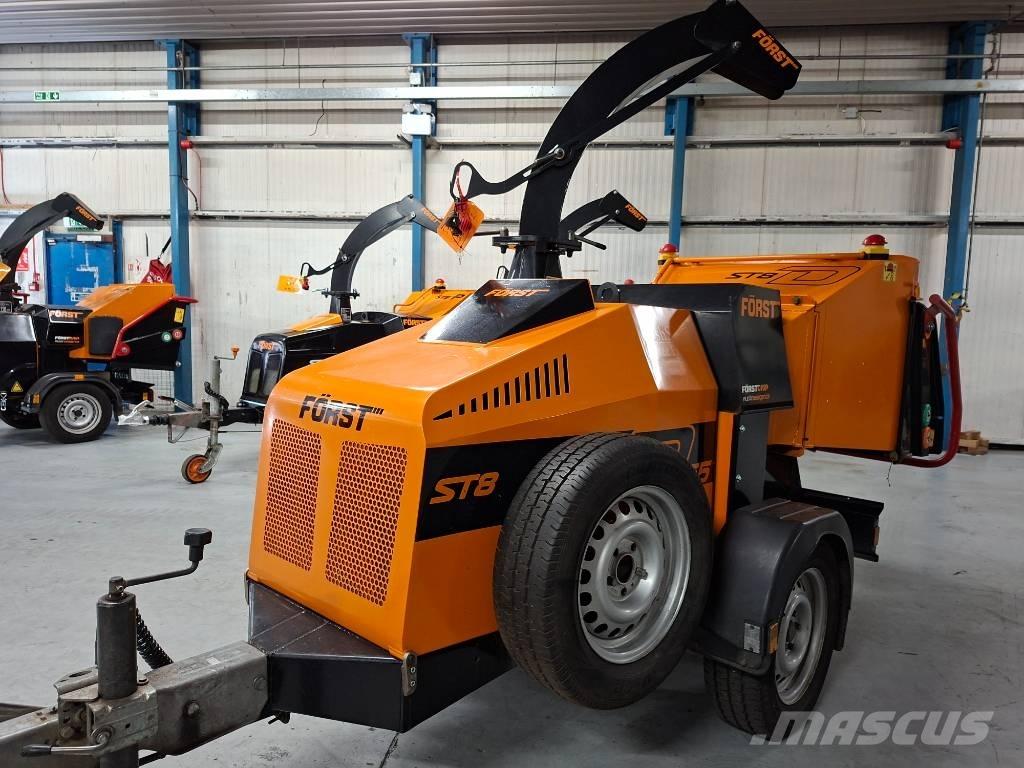 Forst ST8D ماكينات تقطيع أخشاب الحراجة
