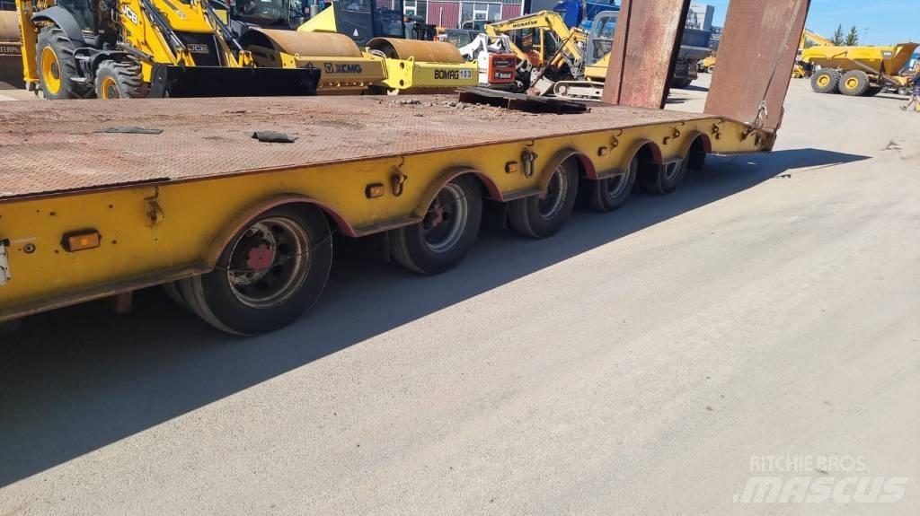 King Tromco Trailers نصف مقطورة مسطحة منخفضة