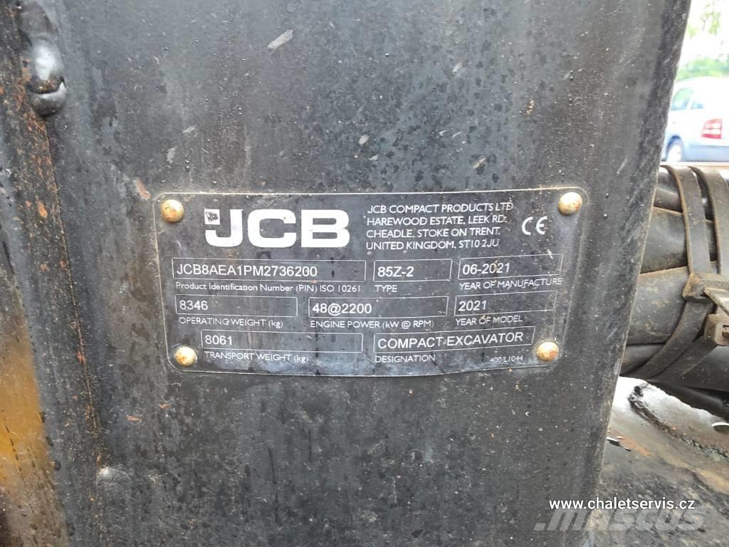 JCB 85 Z-2 حفارات وسط 7 طن - 12 طن