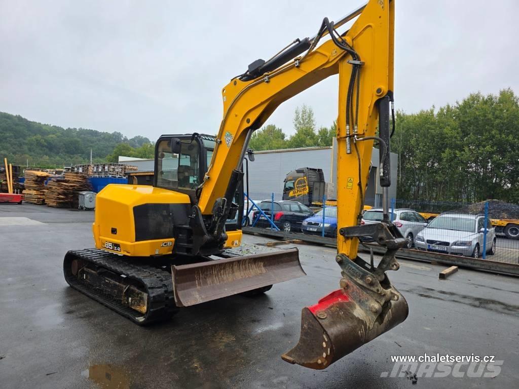 JCB 85 Z-2 حفارات وسط 7 طن - 12 طن