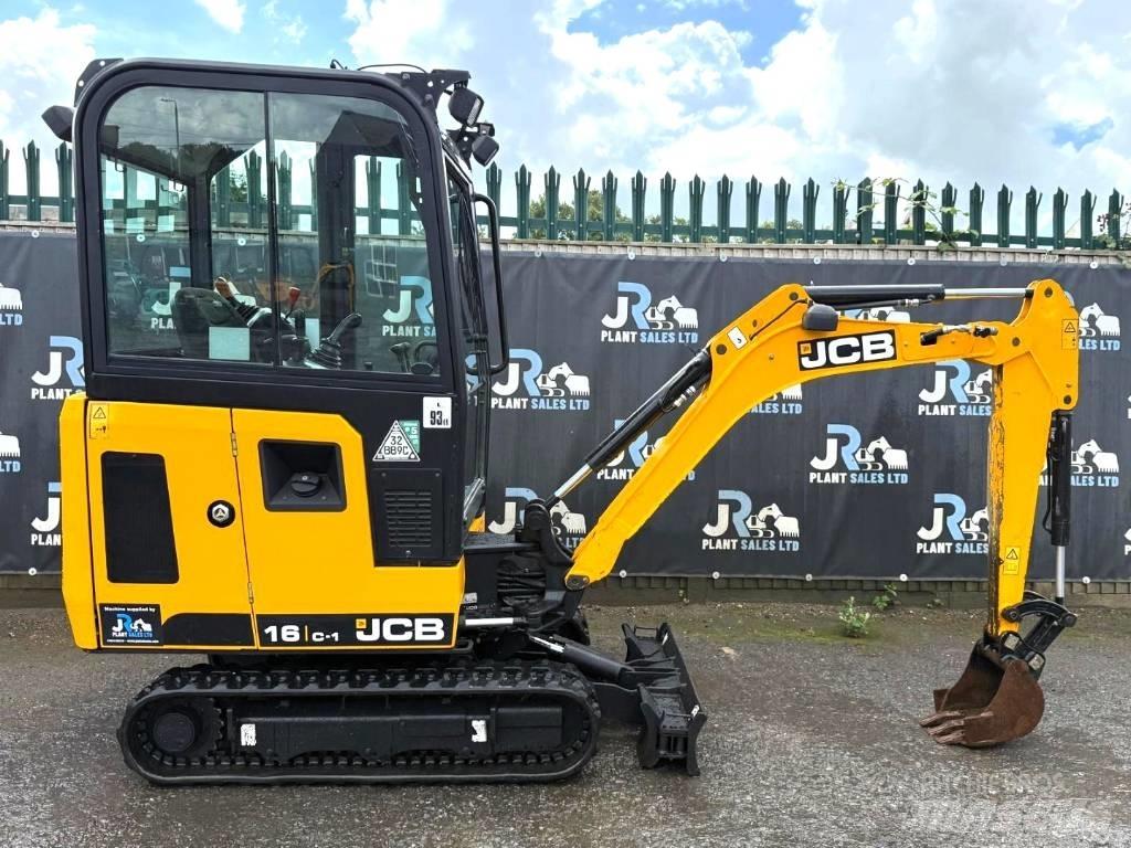 JCB 16 C-1 حفارات صغيرة أقل من 7 طن (حفارات صغيرة)