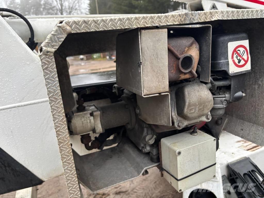 Dino 135 T المنصات الهوائية المثبتة على مقطورة