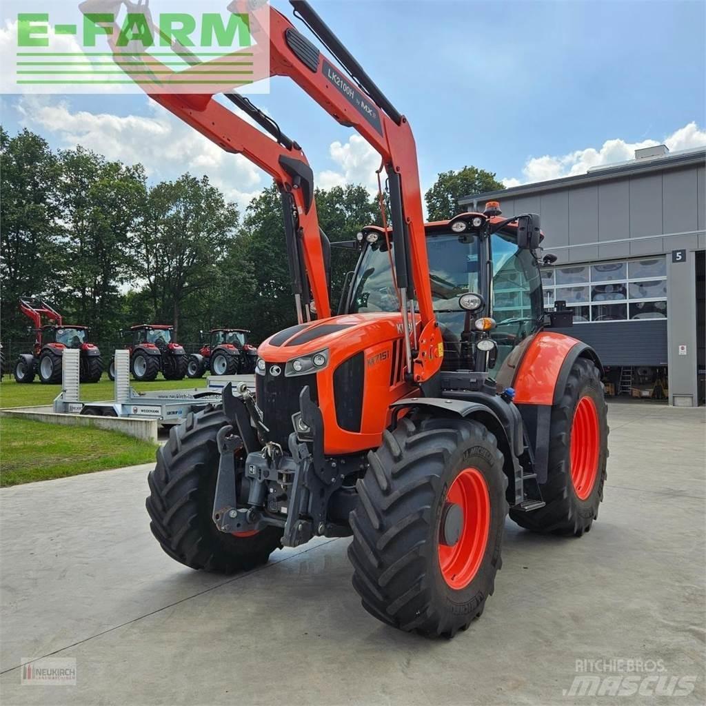 Kubota m7151 الجرارات