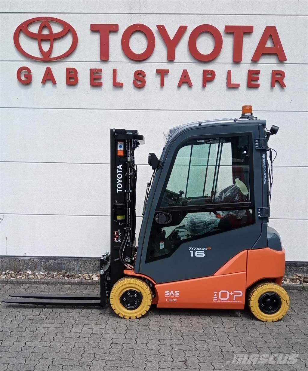 Toyota 8FBMK16T شاحنات ذات رافعات شوكية تعمل بالكهرباء