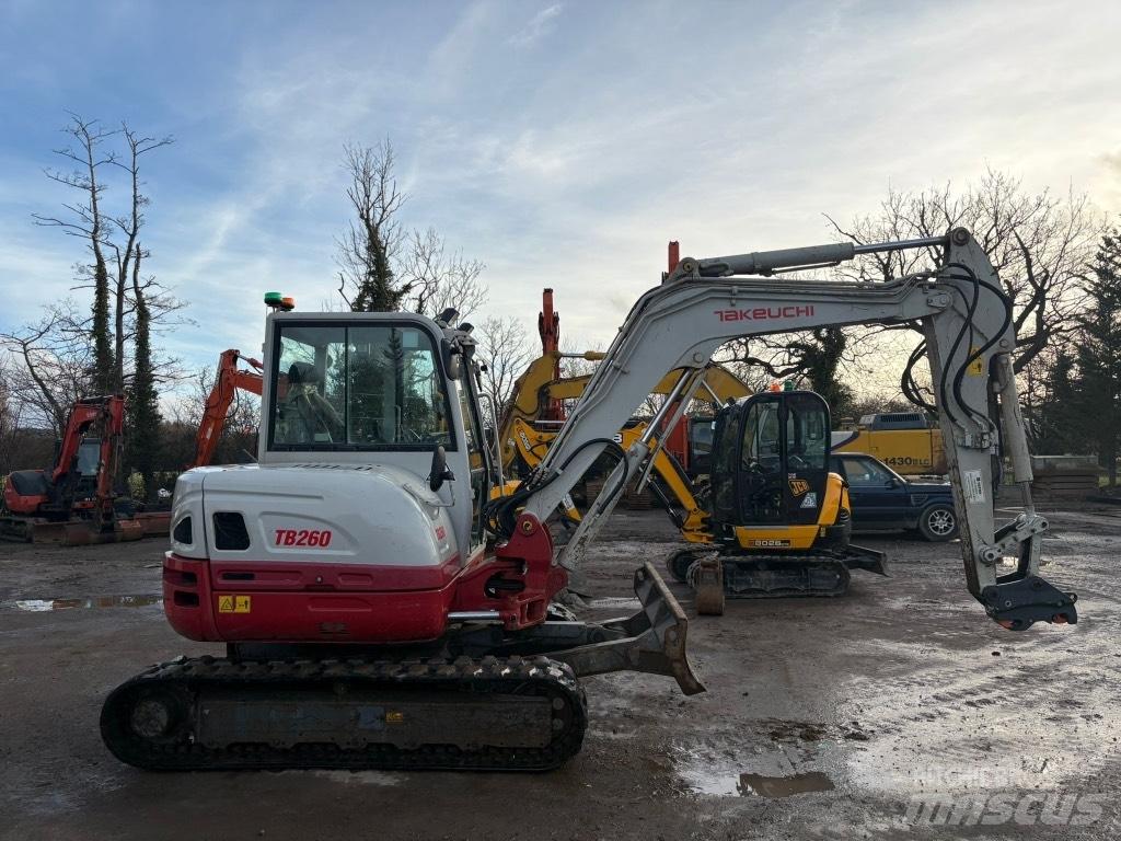 Takeuchi TB 260 حفارات صغيرة أقل من 7 طن (حفارات صغيرة)