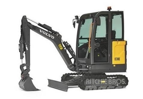 Volvo EC 18 E حفارات صغيرة أقل من 7 طن (حفارات صغيرة)