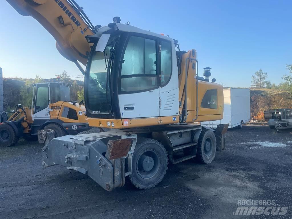 Liebherr LH 22 M مناولات المخلفات / مناولات صناعية