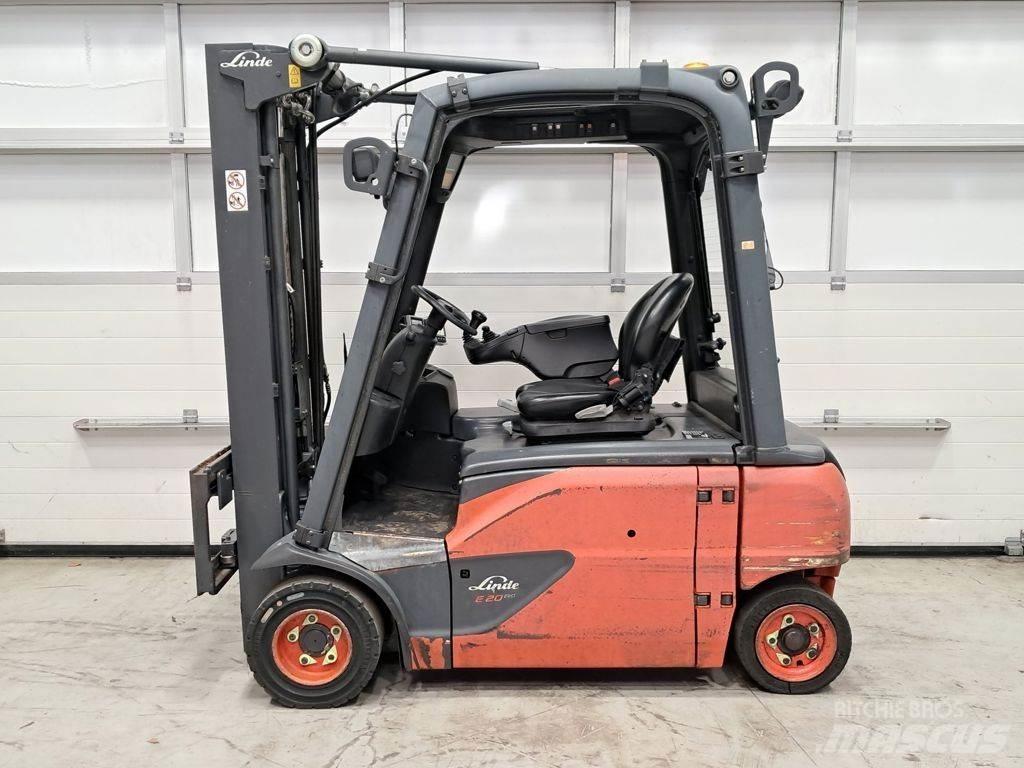 Linde E20PL-02 شاحنات ذات رافعات شوكية تعمل بالكهرباء