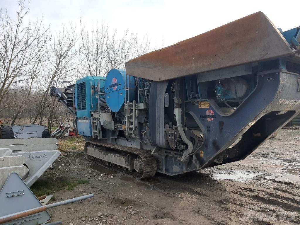 PowerScreen Pt300 جراشات