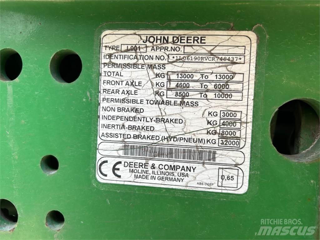 John Deere 6190R الجرارات