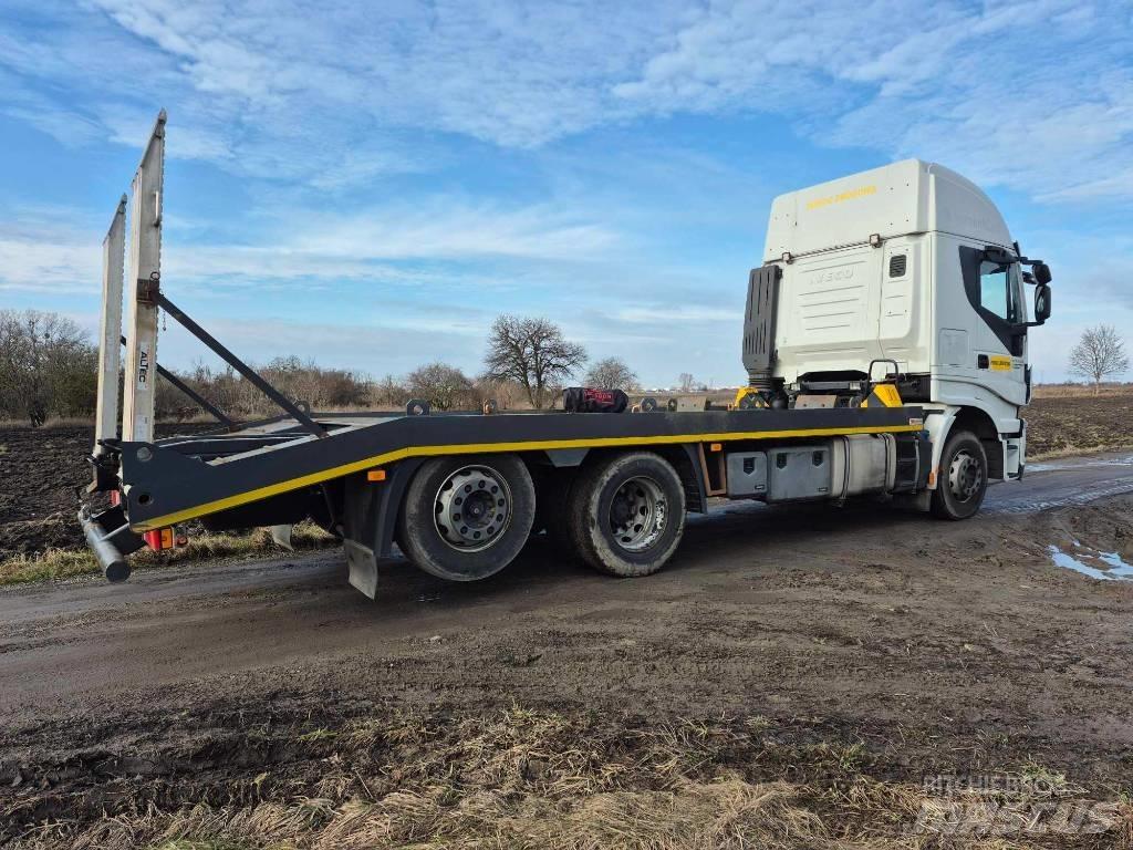 Iveco Stralis 420 شاحنات مسطحة / أوناش