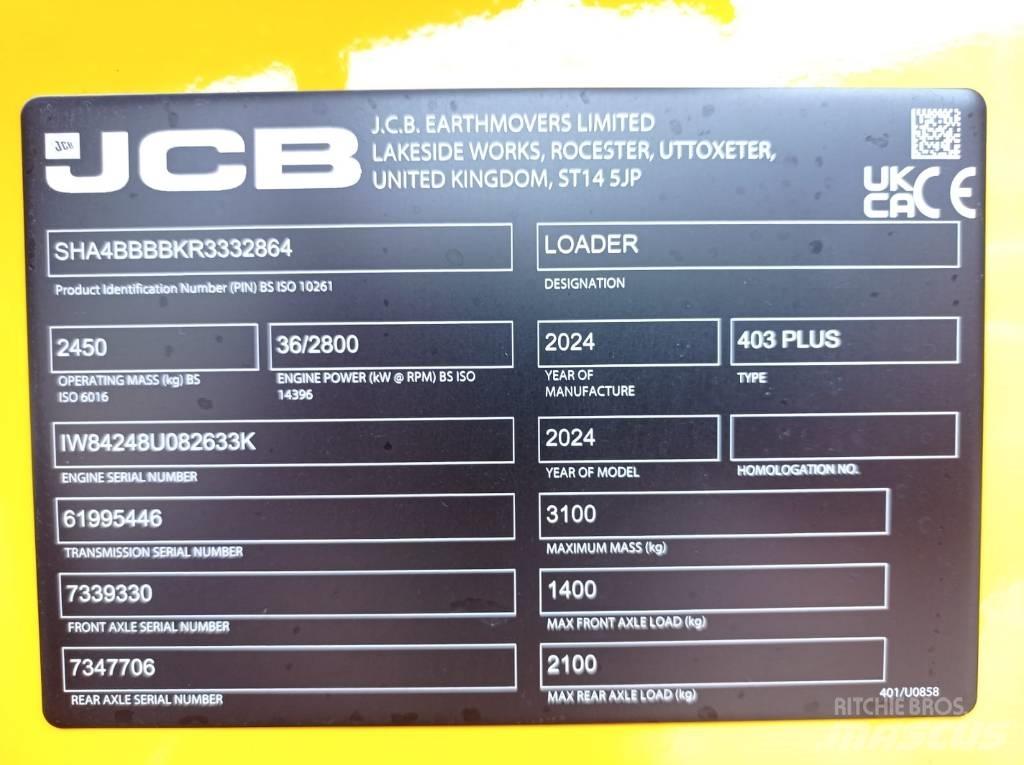 JCB 403 لوادر متعددة الأغراض