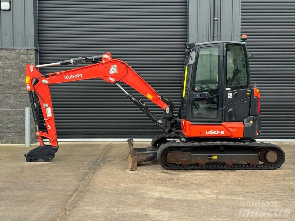 Kubota U50-5 حفارات صغيرة أقل من 7 طن (حفارات صغيرة)