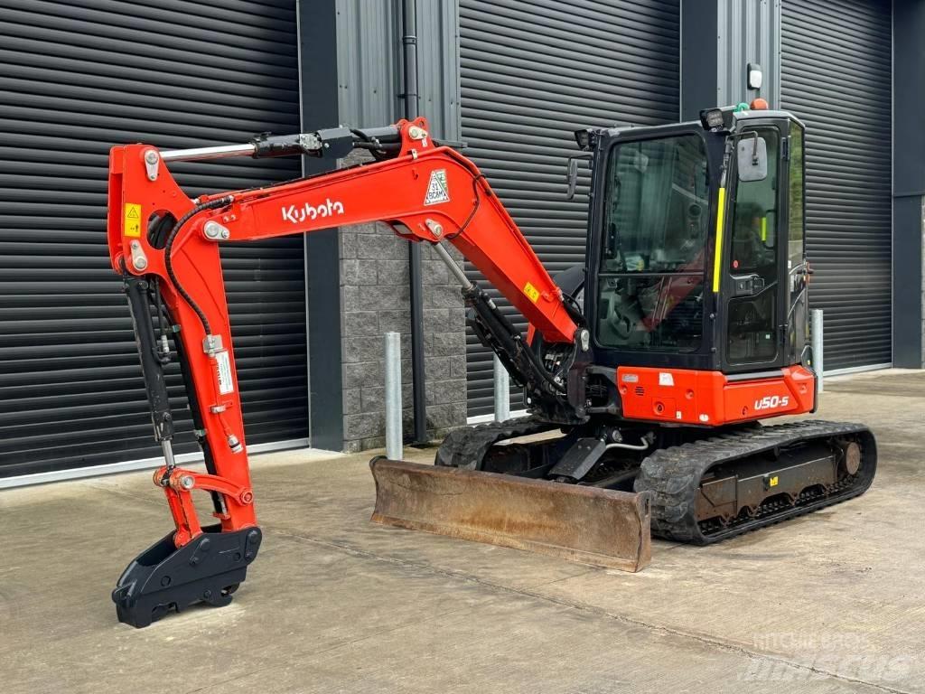 Kubota U50-5 حفارات صغيرة أقل من 7 طن (حفارات صغيرة)