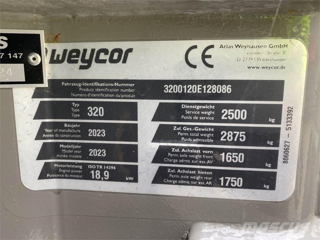 Weycor AR320 Cab لوادر متعددة الأغراض