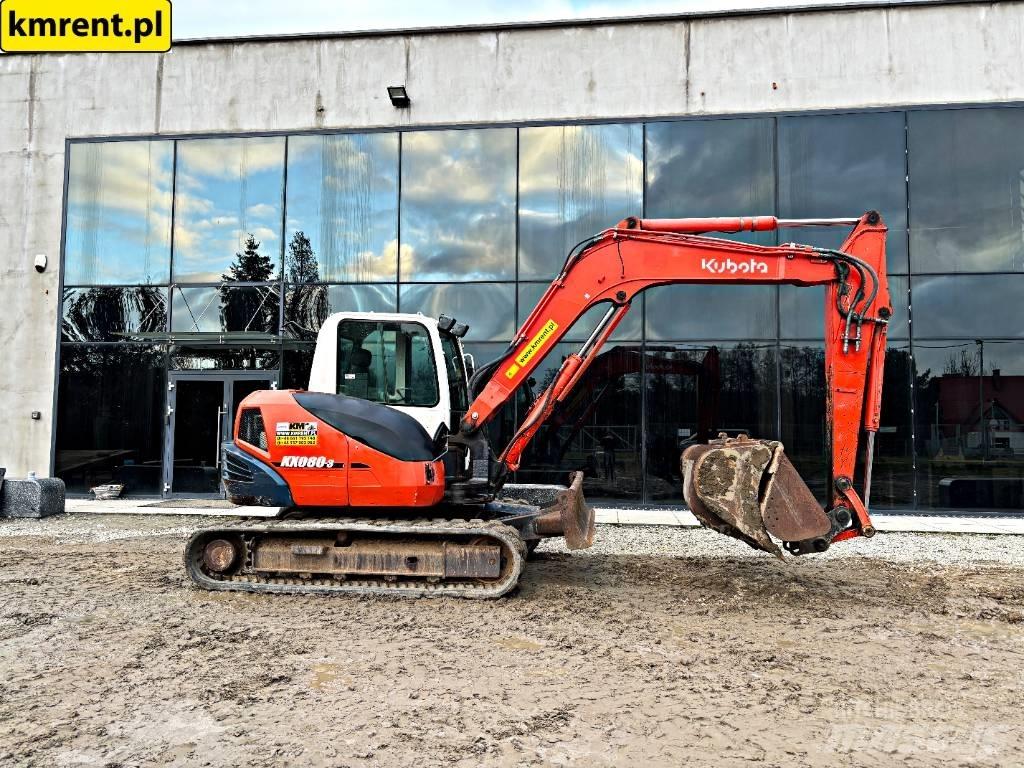 Kubota KX 080-3 حفارات وسط 7 طن - 12 طن