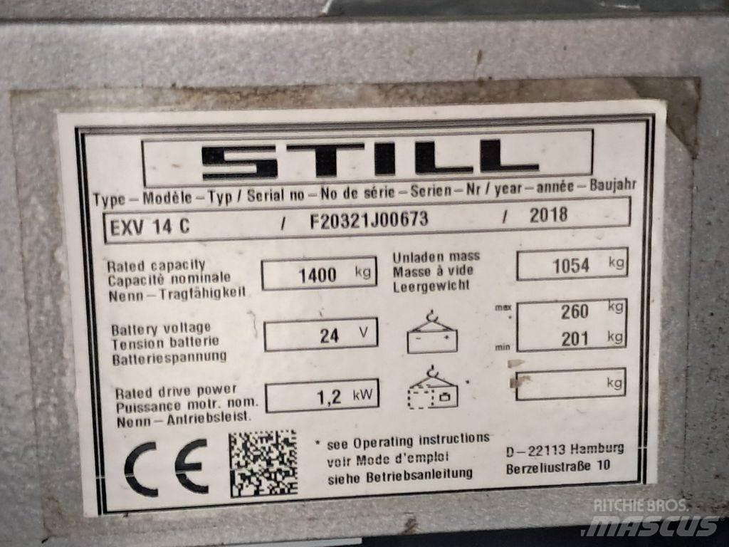 Still EXV 14 C معدات الرفع منخفض المستوى