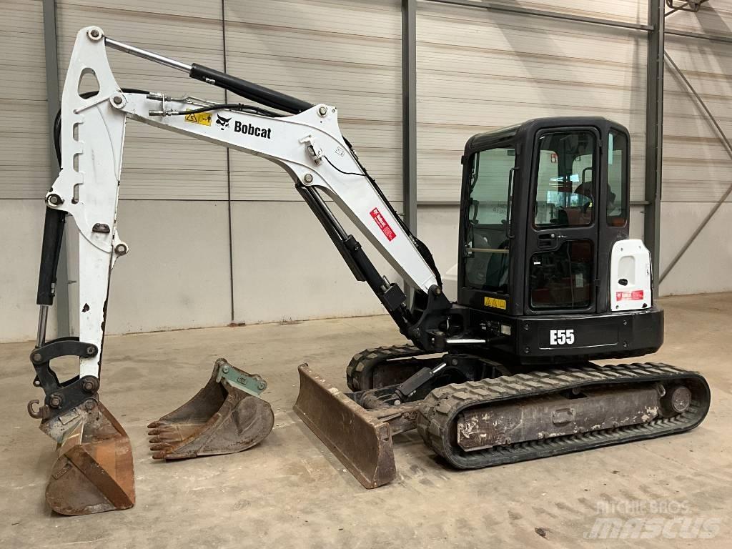 Bobcat E 55 حفارات صغيرة أقل من 7 طن (حفارات صغيرة)