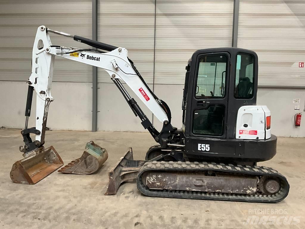 Bobcat E 55 حفارات صغيرة أقل من 7 طن (حفارات صغيرة)