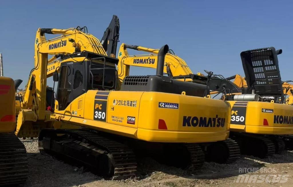 Komatsu PC 350-7 حفارات زحافة