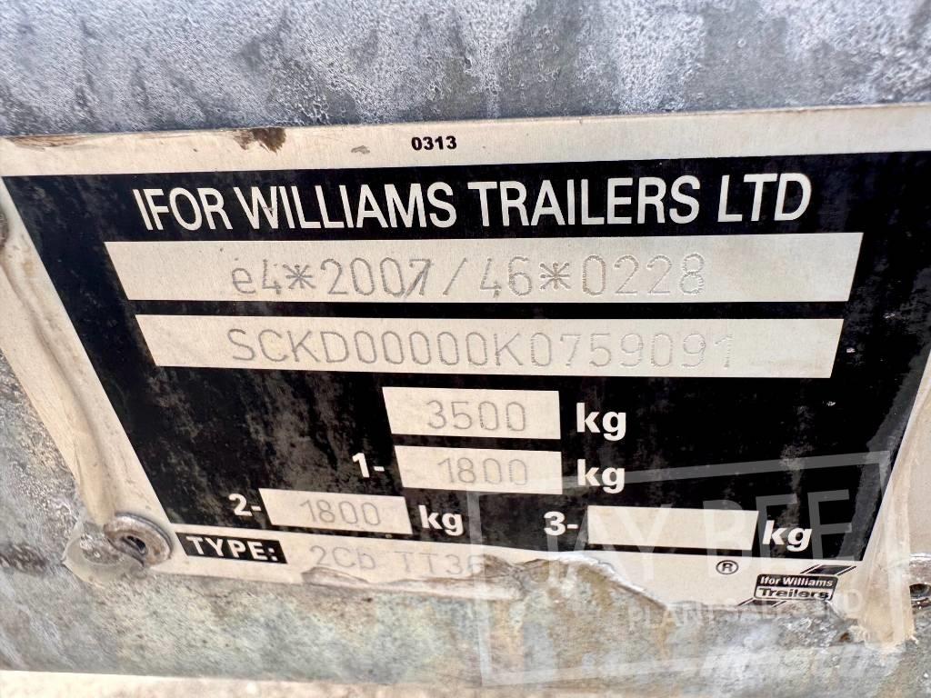 Ifor Williams TT3621 مقطورات قلابة