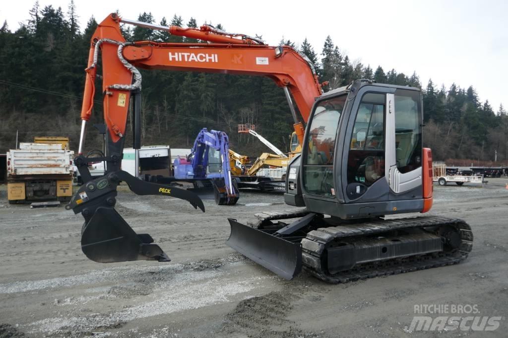 Hitachi ZX 75 US-3 حفارات زحافة